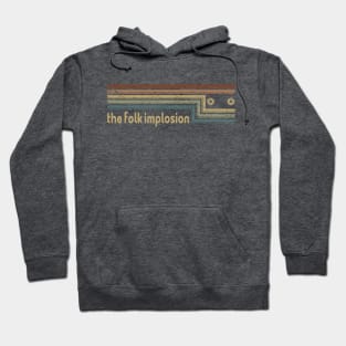 The Folk Implosion Cassette Stripes Hoodie